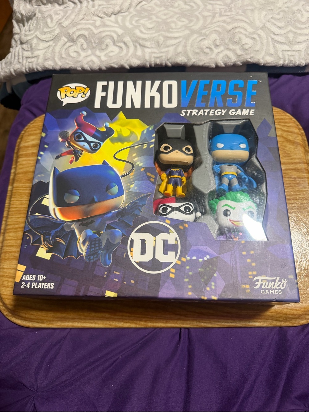 Funkoverse DC Comics Strategy Game Base Set (4-Pack)